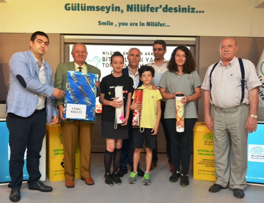 Bursa Nilüfer�de en çok bitkisel atık yağı topladılar ödülleri aldılar