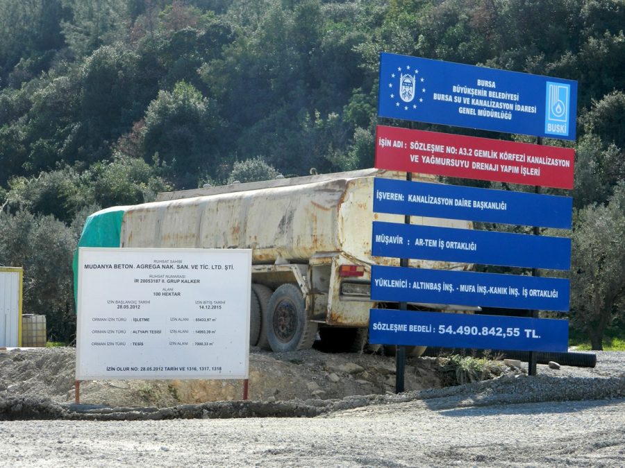 Bursa�da MudanyaGemlik yolu çalışmaları hızlandı Bursa