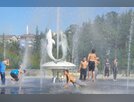 Çocukların kestane havuzu keyfi