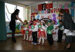 Balkabağım'da miniklerin 23 Nisan coşkusu