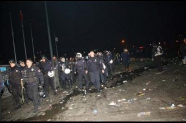Çağlayan'da olaylar çıktı