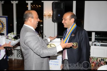 Nilüfer Rotary'de görev değişimi