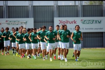 Bursaspor taktik çalıştı