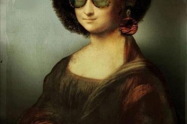 Mona Lisa'yı hiç böyle görmediniz