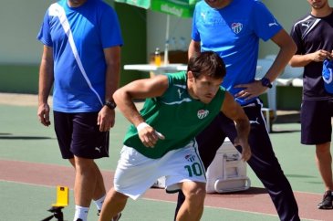 Bursaspor Laktak testinden geçti