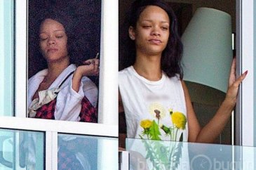 Rihanna yorgunluğa yenik düştü