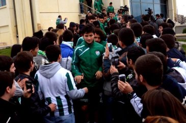 14 Şubat'ta Bursaspor'a koştular!