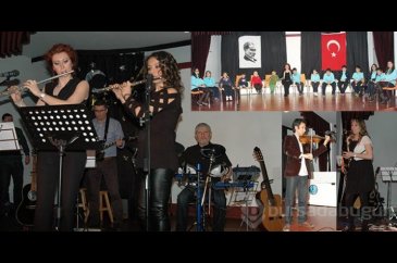 Öğrenci velilerinden müzik resitali