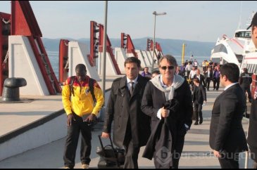 Galatasaray ekibi Bursa'da