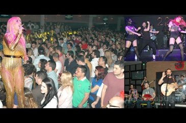 Hande Yener ve göbeği Bursa'da sahneye çıktı!