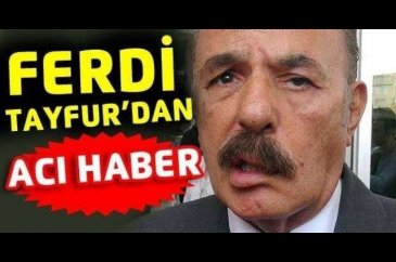Ferdi Tayfur'dan acı haber var!