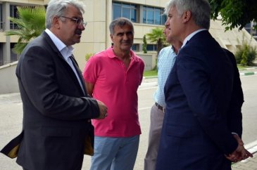 Yeni sezon öncesi Özlüce'de kurban kesildi