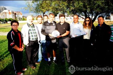 Bursaspor'a taraftar desteği!