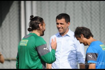 Hakan Şükür Bursaspor'u ziyaret etti