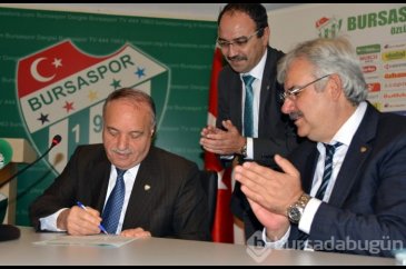 BESOB'tan Bursaspor elektriğe destek!