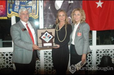 Rotary Meslek Hizmet ödülü Luset Kohen Fins'e verildi...