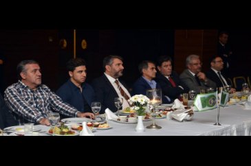 Bursaspor camiası FAN Club yemeğinde buluştu