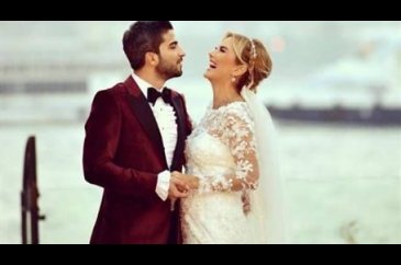 Ece Erken ile Serkan Uçar'ın düğünü
