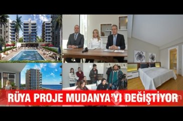 Rüya proje Mudanya'yı değiştiriyor. 