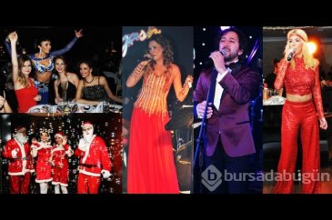 Bursalılar 2015'e böyle girdi...