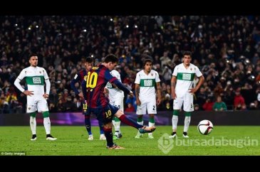 Barça Elche'yi gole boğdu!