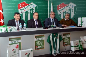 Bursaspor'dan "minik yüreklere" anlamlı kampanya!