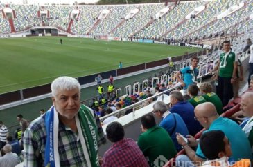 Mesut Ağrak'tan hayata yeşil-beyaz veda!