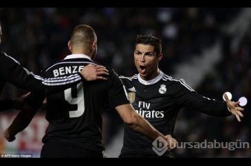 Perdeyi Benzema açtı,Ronaldo kapattı!