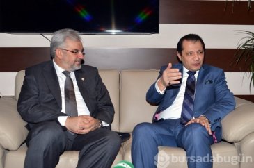Bursaspor'dan Emniyet müdürü Yıldız'a ziyaret