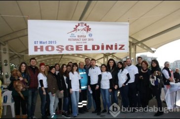 Bursa Rotaract Day'de faaliyetlerini anlattı...