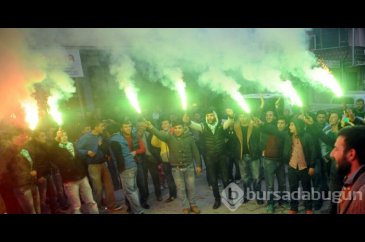Yavuzselim'de Bursaspor coşkusu!
