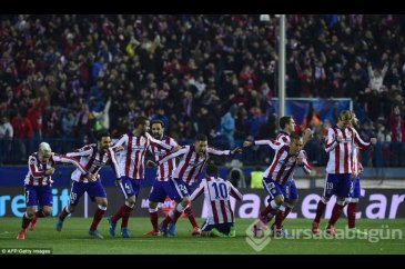Atletico Madrid penaltılarda turladı