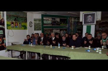 Bursaspor camiası Mevlid'de buluştu