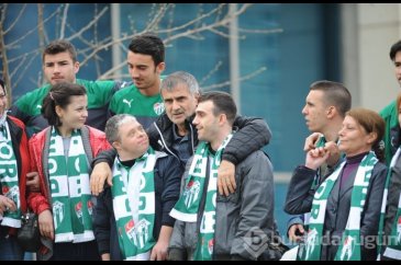 Otizmli öğrencilerin Bursaspor coşkusu!
