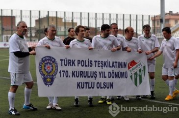 Bursa'da 170.yıl coşkusu!Başkan Bölükbaşı'da sahada ter döktü!