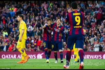 Barcelona'nın muhteşem üçlüsü!