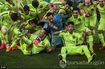 Barcelona şampiyon!