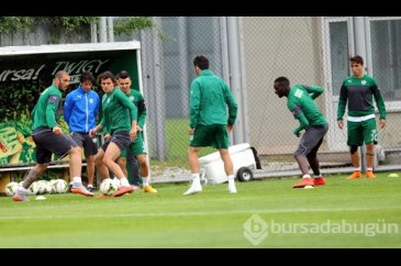 Bursaspor taktik çalıştı