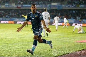 Sergio Aguero Uruguay'ı yıktı!