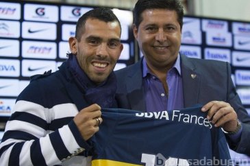 Carlos Tevez'e muhteşem karşılama!