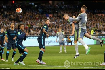 Real Madrid Manchester City'i ezdi geçti!