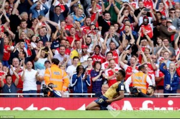 Arsenal Lyon'a acımadı!
