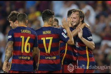Barcelona'ya Roma hafif geldi!