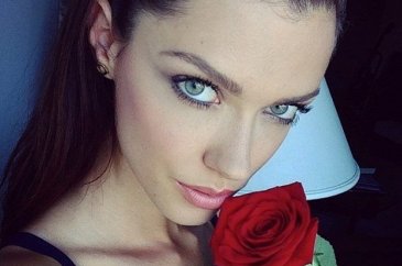  Ünlü model Anna Christina  Schwartz Kapadokya'da