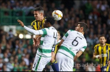 Celtic-Fenerbahçe maçından kareler