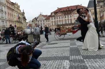 Prag'da milli heyecan
