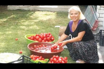Safiye Soyman kışa hazırlık yaptı