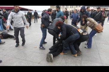 Kadıköy'de polis müdahalesi
