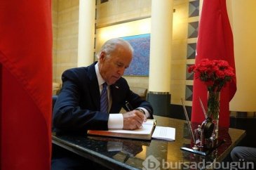 Joe Biden "Türk halkına" yazdı
