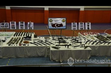 Diyarbakır'daki operasyonda çok sayıda mühimmat ele geçirildi